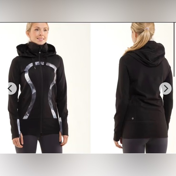 lululemon athletica Jackets & Blazers - A-Lululemon Stride Jacket *Brushed Black / White Coal Tinted
Canvas Super -flaw